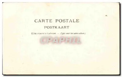 Malines Katedra — Wyd. Van Corienburgh fils, seria 28 nr 1 — Rewers