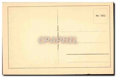 Kaiser-Kapella w Burgu w Nurembergu — wydawca Bruckstein Hassler, nr 1182 — Rewers