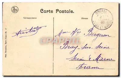 Dinant — Panorama — Nela, Bruksela, seria Dinant nr 37 — Rewers