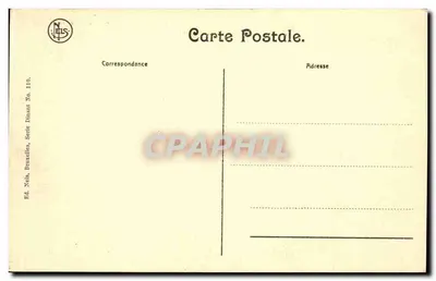 Dinant — Pont e Hotel das Correios — Ed. Neels, Série Dinant No. 110 — Verso