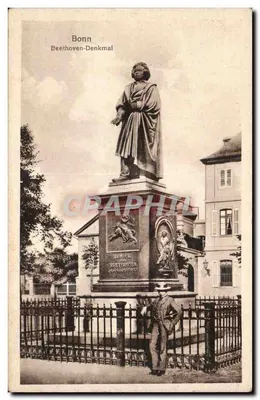 Bonn — Monumento de Beethoven — editor não identificado