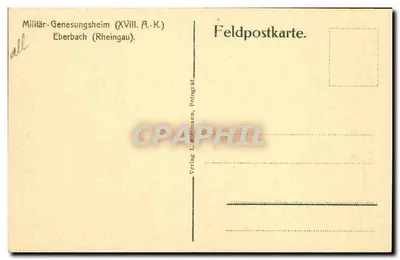 Pfortenhaus — vista da entrada — Verlag L. Röthmann, Fotograf — Verso