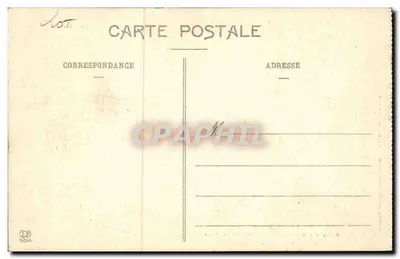 Rocamadour — Przejście prowadzące do domu Marie do grobu św. Amadoura — Magasin du Pétardou — Rewers