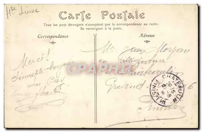 Le Puy — Vista geral tirada do Mont Cornelle — editor não visível, número de série 172 — Verso