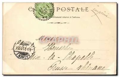 Le Puy — Wieża Pannessac — Wydawca: Ch. Lamy — Rewers