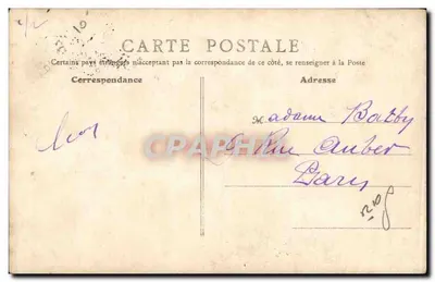 Rive-de-Gier (Loire) — Katedra św. Jana Chrzciciela — B. F., Paryż, nr 20 — Rewers