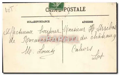 Roc-Amadour — Ogólny widok — LL — Rewers