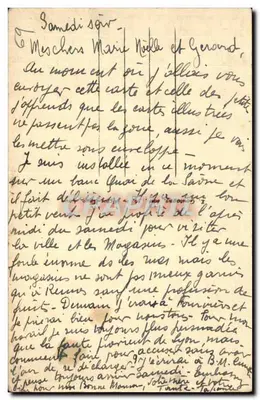 Palácio de São Pedro, Praça dos Terreiros — Lyon — editor Reirat, n° 250 — Verso