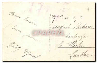 Châtel-Guyon - Vista geral e o Calvário — Verso