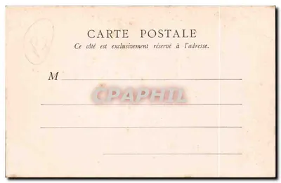 Amboise — O Castelo — Hotel do Castelo — BLOIS — B.F. Paris — Verso