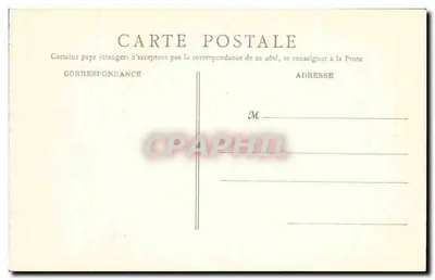 Amboise — Hotel de la Ciudad (clasificado como Monumento Histórico) — B.F. Paris — Reverso