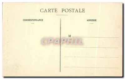 Amboise — Zamek — Drzwi Starego Zawodzenia, przy których Charles VIII śmiertelnie się uraził — M.M. — Rewers