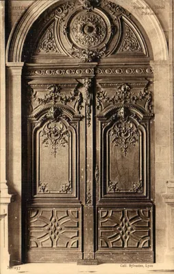 Porta do Hôtel d'Arlatan — Museu de Lyon — Sylvestre, Lyon, n° 237