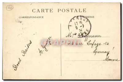 LYON — Najświętsza Maryja z Fourvière — Absydę — E.R. — n°264 — Rewers