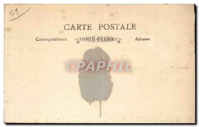LYON - Prospettiva dei ponti sul Rodano — editore Unis-France, n° 129 — Verso