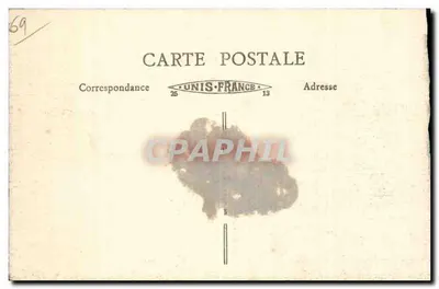 LYON - Pont da Guillotière e Cours Gambetta - Hotel da Mutualité — Verso