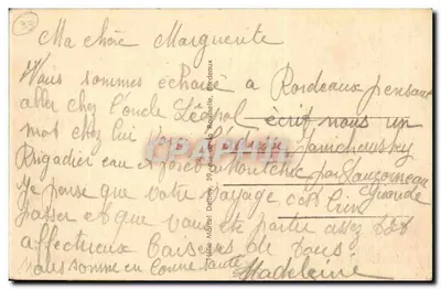Bordeaux — Place des Quinconces — Yolled, n°112 — Rewers