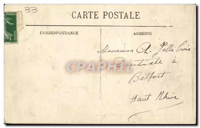 Bordeaux — Katedra Świętego Krzyża — LL — Rewers
