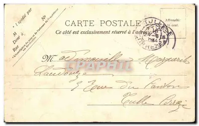 Monument des Girondins — Bordeaux — V.P. Paris 13 — Verso
