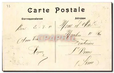 Bordeaux — El puente de piedra (sobre la Garonne) — editor desconocido — Reverso