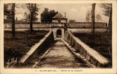 Blaye (Gironde) — Entrada da Cidadela — Gobled