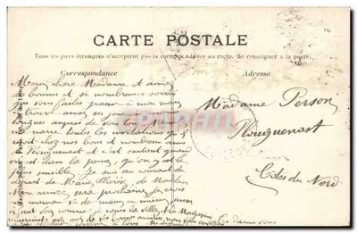 Bordeaux (Gironde) — La catedral de San Andrés (siglo XII, XIII) — editor desconocido, n° 2669 — Reverso