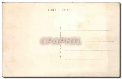Nice — Um canto da Promenade — série 57, editada por J. Gilletta — Verso