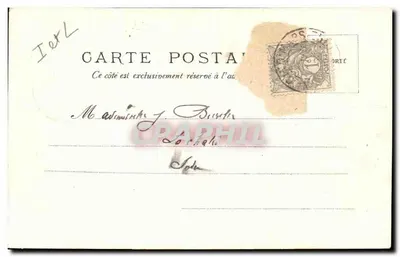 Les Terrasses du Château — Langeais — Importada V.P. No. 887 — Verso
