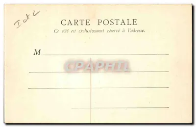 Château de Langeais — vue du château — B.F. Paris, n°2 — Verso