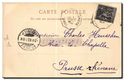 Loches — Die Pforte der Cordeliers (15. Jh.) — ND Phot — Rückseite