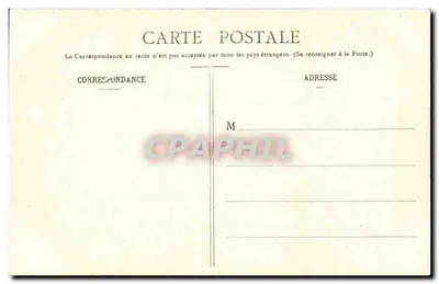 Loches - O Castelo (lado Norte), construído sob Carlos VII (1502), atualmente a Subprefeitura — T. Bardon, editor — Verso