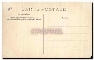 Nice — Praça Saint-Dominique — A Caserne Rusca — Photo-Cauvin — Verso