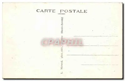Elektryczna Kolej Payet do CHAMONIX — Le Vladuc Sainte-Marie — L. Morand, Morgève (Haute-Savoie) — Rewers