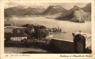Lago de Annecy — Talloirey e Capela do Toron — LL 151