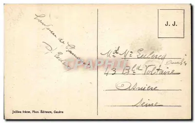 Les Houches i Aiguille du Gouter — Dolina Chamonix — J.J. - 2978 — Rewers