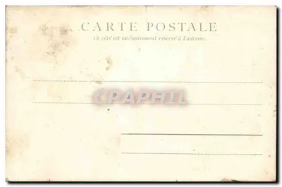 Bilhete postal antigo Challes des eaux pres Chambery Estabelecimento termal — Verso