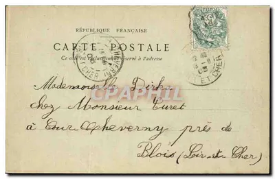 Bozel i lodowce Vanoise (Savoie) — Druk. DUCLOZ, MOUTIERS — N°82 — Rewers
