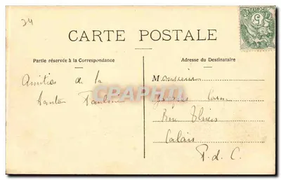 Evian-les-Bains - Park Hotelu Royal — Kolekcja Źródło Cachot nr 60 — Rewers