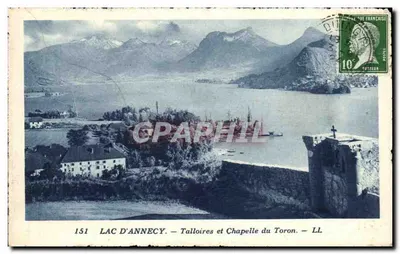 Lago d'Annecy — Talloires e Capela do Toron — LL