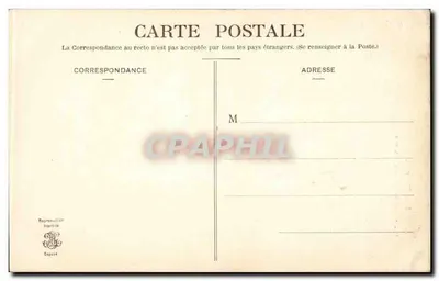 Canal de Retournemer — Les Vosges — Editor Degond, n°16 — Verso