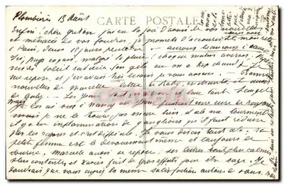 Plombières-les-Bains — Um Canto do Lago do Parque — Coleção P. Duroch, Agência de Aluguel, n° 11 — Verso