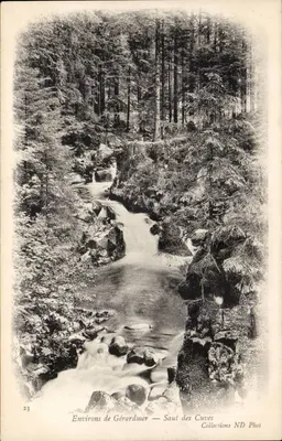 Arredores de Gérardmer — Salto das Cuves — Coleções ND Phot