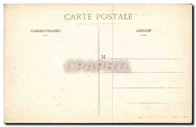 Gerbéviller-la-Martyre — As Ruínas do Castelo vistas do Parque — Guerra 1914-1915 — Verso