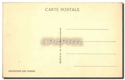 Gérardmer — Ogólny widok — Zbiór Les Vosges — Rewers