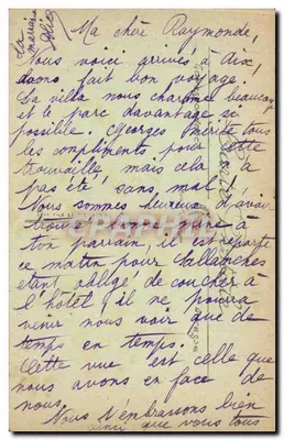 Willa des Bosquets — Ogólny widok i Revard — SELECTA — Rewers