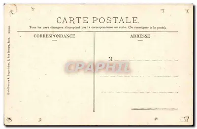 Nuestra Señora de Brebières - Albert (Somme) — Descubrimiento de la Estatua Milagrosa — Simi-Bromure & Bruger, París — Reverso