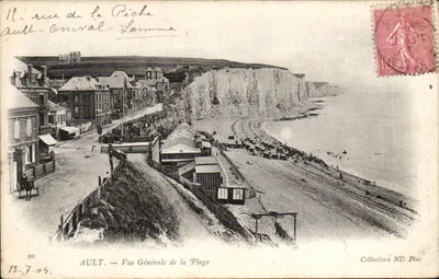 Ault - Vista Geral da Praia — Coleções ND Phot, n°90