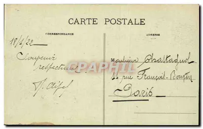 TOUL - Plac Republiki i Kiosku — fototypia Daniel Delbouy, Mirecourt — Rewers