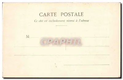 Nancy — Hémicycle de la Carrière, Pałac Rządu — Fototypia A. Bergeret & Cie, Nancy — Rewers