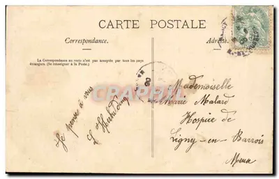 NANCY — Katedra św. Leona — La Lorraine Illustrée, n°40 — Rewers